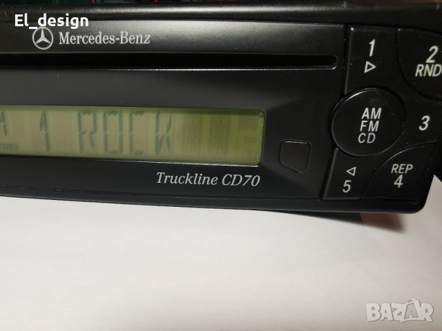Truckline CD 70 радио Becker 24V за Mercedes камион, снимка 13 - Други - 41491467