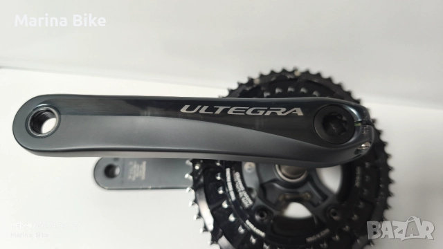 Шосеен курбел Shimano Ultegra 6800 с овални плочи Rotor QRings Qarbon| 172.5, снимка 5 - Части за велосипеди - 52932828