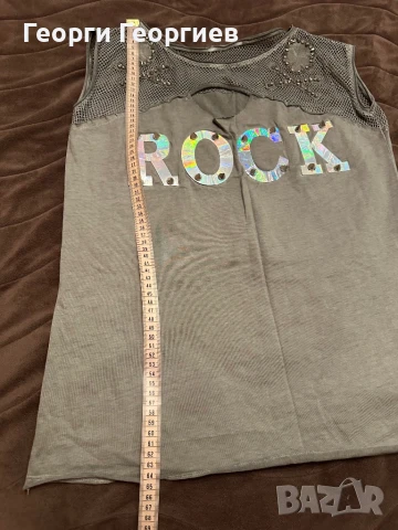 Уникална, нестандартна блузка, снимка 7 - Тениски - 50626173