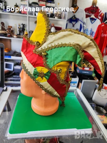 Две стари карнавални шапки, снимка 3 - Антикварни и старинни предмети - 47300503