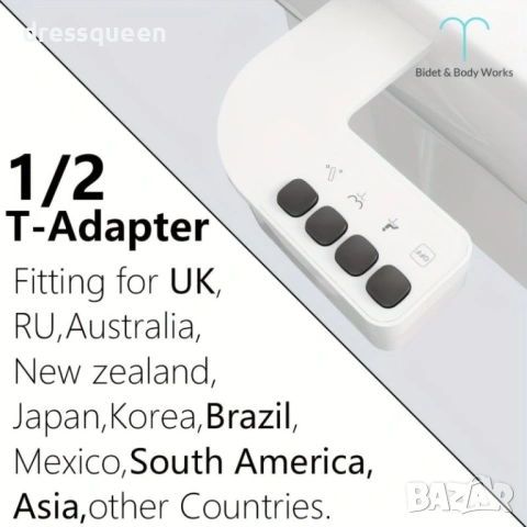 4784 Хигиенна приставка за тоалетна чиния с двоен режим – нежна грижа за жените и ежедневна свежест, снимка 9 - Други - 53663806