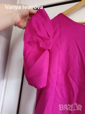 Shein цикламена рокля , снимка 4 - Рокли - 50045411