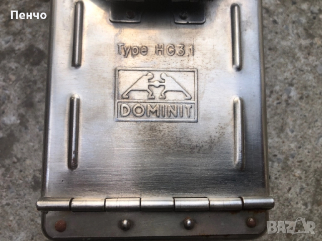 стара немска сигнална лампа /прожектор/ "DOMINIT"- WWII, снимка 3 - Антикварни и старинни предмети - 51548966