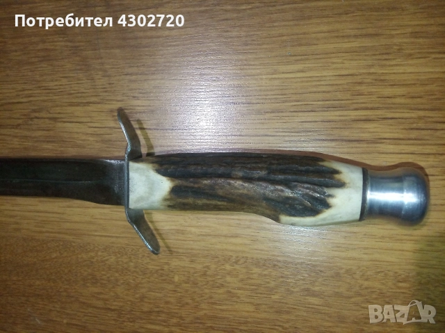 Нож от стар австрийски щик L.Zeitler Wien VIII, снимка 4 - Антикварни и старинни предмети - 53332606