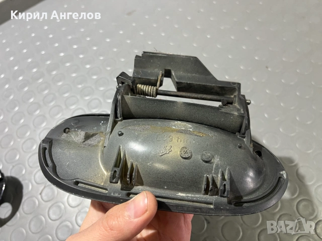 Метални външни дръжки на вратите за BMW E39 (черни), снимка 13 - Части - 53302162