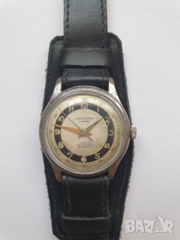 Мъжки часовник Lagonda 17 jewels, снимка 3 - Антикварни и старинни предмети - 40895897