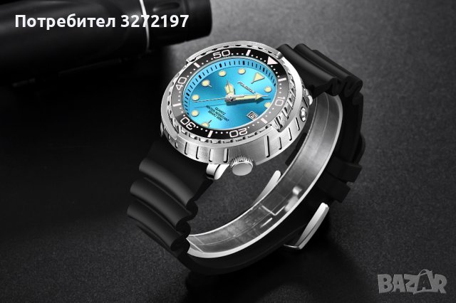 2023 FOXBOX спортен кварцов часовник,водоустойчив,подвижен безел, дата , снимка 2 - Мъжки - 41060578