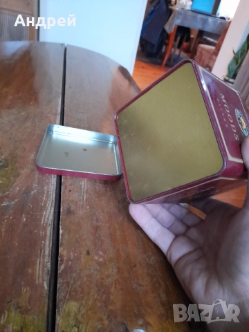 Стара метална кутия Dannemann Mods, снимка 4 - Други ценни предмети - 52216578