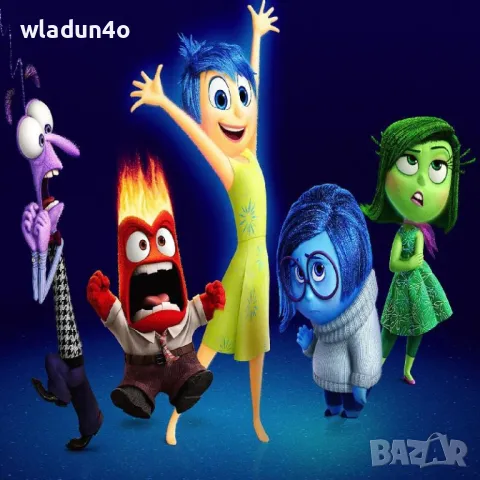 Плюшени герои  Отвътре навън/ INSIDE OUT-15лв, снимка 5 - Плюшени играчки - 49021489