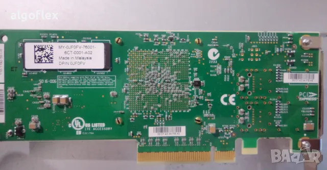 Chelsio T520-CR 10GbE 110-1192-50 DP SFP+ PCIe NIC RDMA iWarp UniWIre, снимка 3 - Други - 47894912