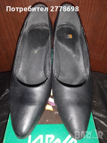 БЪЛГАРСКИ ОБУВКИ-ЕСТЕСТВЕНА КОЖА-ФИРМА"ИВА" РАЗМЕР-37, снимка 8 - Дамски обувки на ток - 52402742