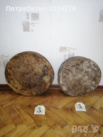 Стари дървени съдове, крини за зърно и сита за брашно и други. , снимка 12 - Антикварни и старинни предмети - 52320068