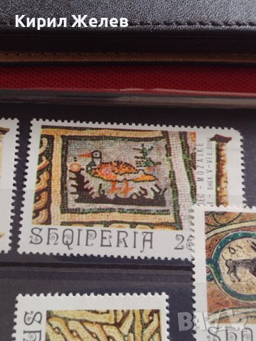 Пощенски марки чиста серия без печат Антична мозайка поща Албания редки за КОЛЕКЦИЯ 38158, снимка 3 - Филателия - 40784625