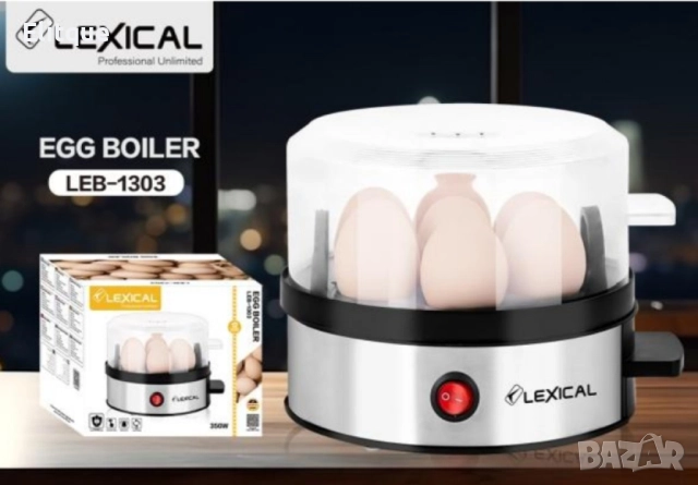 Яйцеварка Lexical LEB-1303, снимка 7 - Други - 52866284