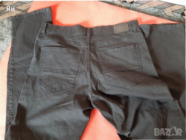  Mаркови Дънки Trussardi Jeans 380 Icon Italy,W34/L36-Черни , снимка 3 - Панталони - 34452241