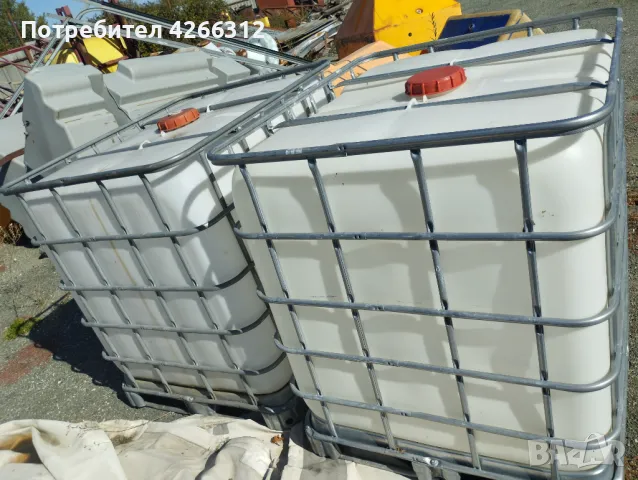 IBC бидони - 1000 л. за съхранение на течности, снимка 6 - Напояване - 49019129