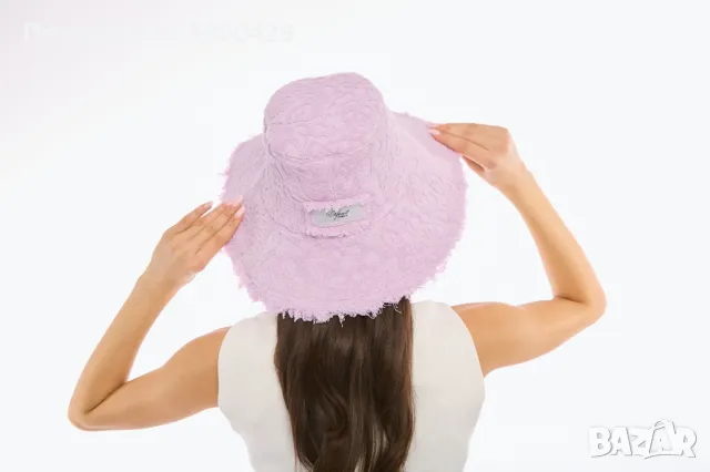 Лятна Дамска Шапка Zuzi - Лилава, снимка 4 - Шапки - 49478982