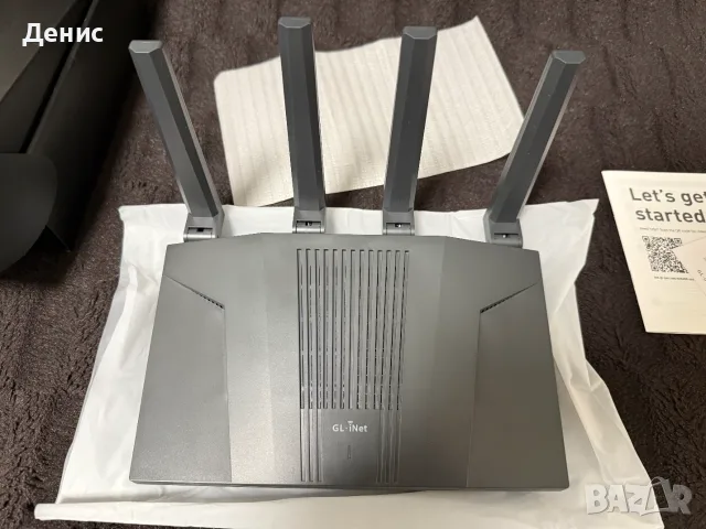GL.iNet Flint 2 (MT6000) AX6000 Wi-Fi 6 Router, снимка 4 - Рутери - 55938109