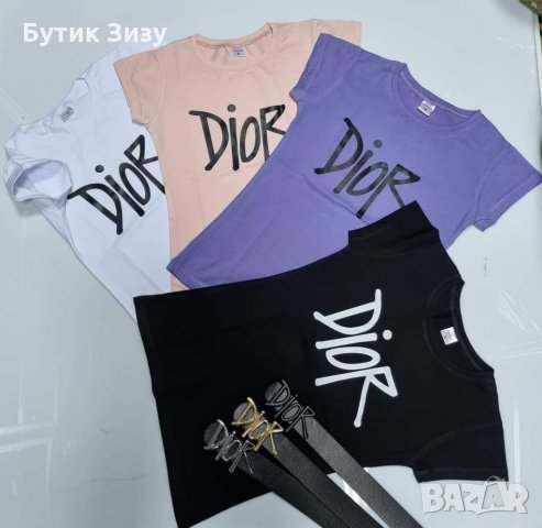 Дамски тениски Dior , снимка 1 - Тениски - 35950061