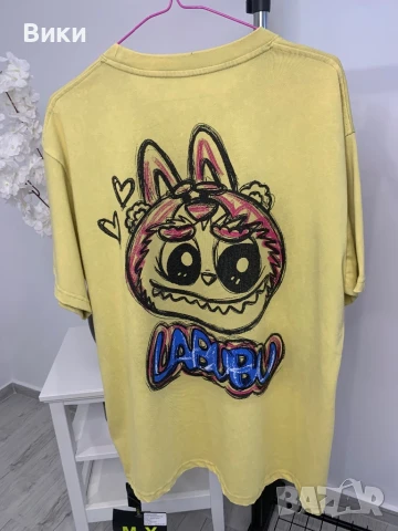 Тениска Дисни Desney Labubu Лабубу, снимка 9 - Тениски - 50845249