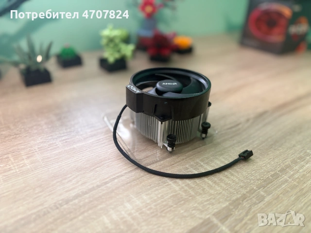 Охладител AMD Wraith Stealth AM4 (CPU Cooler), снимка 4 - Процесори - 53084389