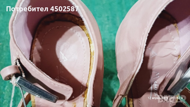 Розови обувки на висок ток, снимка 4 - Дамски обувки на ток - 52122358