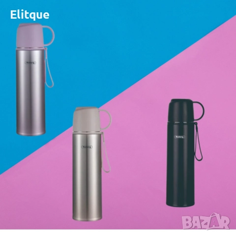 Термос, с капак чаша, Неръждаема стомана, снимка 4 - Други - 52787056