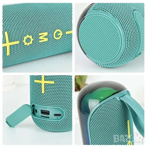 Преносима Bluetooth колонка 10W с TWS FM и Bluetooth 5.3, снимка 6 - Аксесоари и консумативи - 55865601