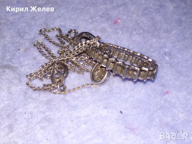 СРЕБЪРЕН СКЪПОЦЕНЕН ВИНТИДЖ АРТ МЕДАЛЬОН СРЕБРО 925 с ПОСРЕБРЕНА ВЕРИЖКА от НЕРЪЖДАЕМА СТОМАНА 38512, снимка 14 - Колиета, медальони, синджири - 41472394