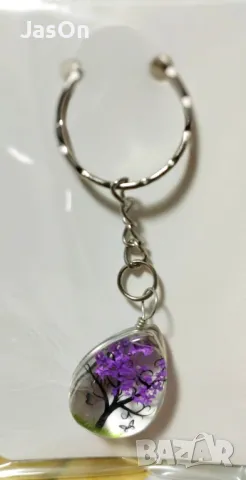 Колие и ключодържател, снимка 6 - Колиета, медальони, синджири - 49300500