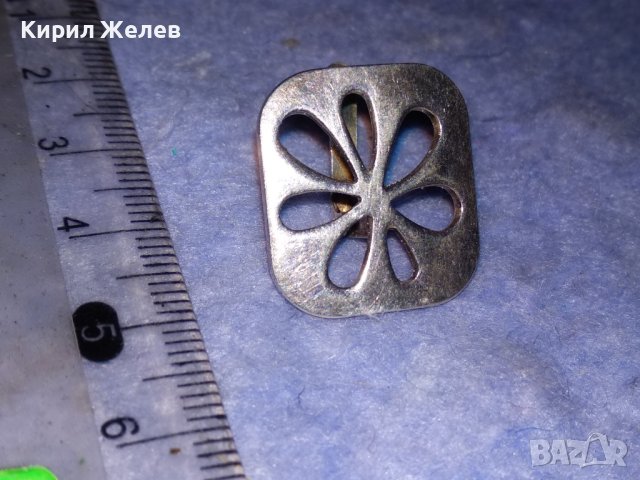 ПРЕКРАСНА ФЛОРАЛНА АЖУРНА СРЕБЪРНА ОБЕЦА СРЕБРО 925 с АНГЛИЙСКА ЗАКОПЧАЛКА 28047, снимка 2 - Обеци - 40938297