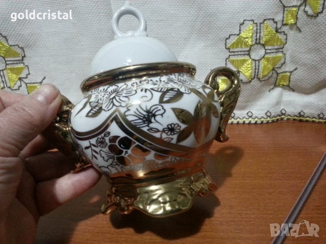 Ретро захарница , снимка 2 - Антикварни и старинни предмети - 44231492