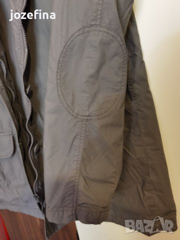 Сиво дамско яке за пролет, есен, снимка 5 - Якета - 41481427