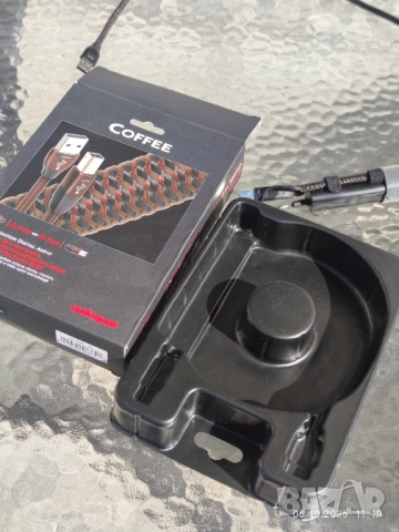 Audioquest Coffee 0.75m USB 2.0 A/B 72V DBS, снимка 11 - Други - 51149608