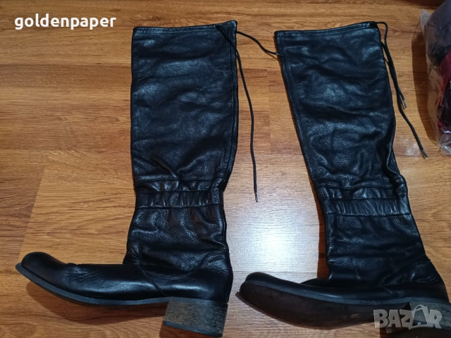 Дълги дамски ботуши 59 см, снимка 2 - Дамски ботуши - 53395523