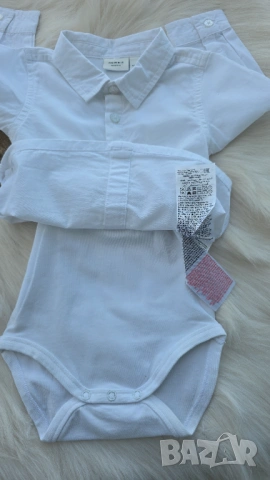 Детски комплект H&M 4 части размер 3-6 месеца, снимка 12 - Комплекти за бебе - 53519006