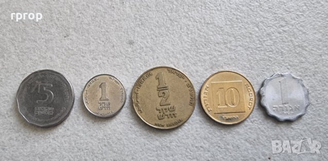 Монети. Израел. 5 бройки.