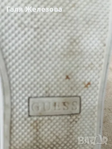 Guess-бели дамски кецове, снимка 3 - Кецове - 56281173