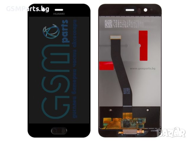 Дисплей + Tъч скрийн за Huawei P10 / Бял-Черен, снимка 1 - Резервни части за телефони - 42281806