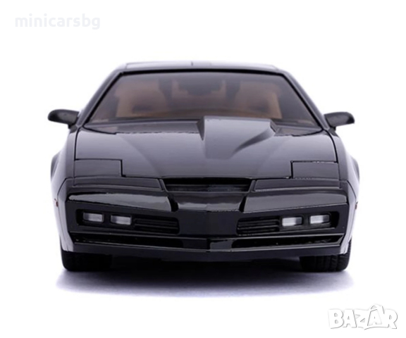 Метални колички: Knight Rider K.I.T.T., 1982 Pontiac Trans AM - Jada, снимка 7 - Колекции - 44811123