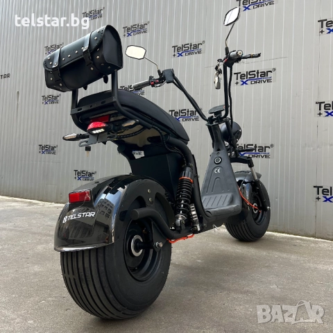 Електрически скутер OFFROAD 4X4 BIG City Harley X20 Pro 60V 21Ah 3000W (2x1500W), снимка 4 - Мотоциклети и мототехника - 52429401