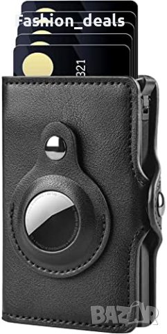 Нов кожен портфейл Държи до 6 карти Джоб за монети Мъж Подарък 