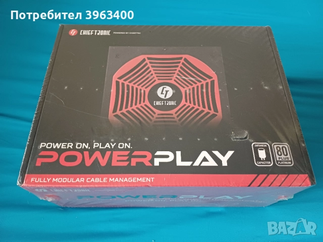 Захранване CHIEFTEC PowerPlay 850W 80 PLUS Platinum