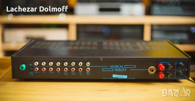 Musical Fidelity B1 Стерео Усилвател, снимка 4 - Ресийвъри, усилватели, смесителни пултове - 50574998