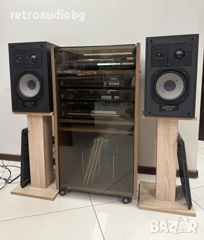 🔊Ретро аудио сет GRUNDIG - Усилвател, дек, тунер, грамофон и рак шкаф🔉, снимка 8 - Декове - 56023387