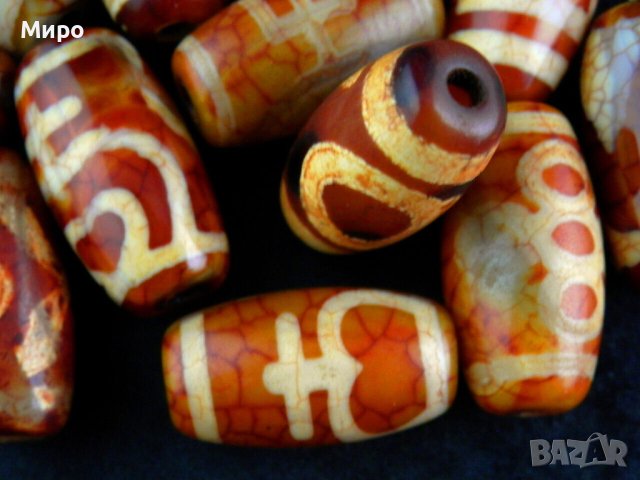 ЩАСТИЕ И ДОБЪР КЪСМЕТ 12 БР. ДЗИ МЪНИСТА МИКС ТИБЕТ НЕПАЛ АЗИЯ , снимка 7 - Други - 41767728