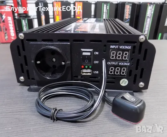1500W Инвертори SUYEEGO с пълна синусоида + дистанционно управление, снимка 8 - Друга електроника - 48224359