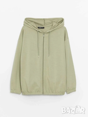 Дамски суитшърт с цип LC Waikiki, 48% вискоза, 47% полиестер, XXL