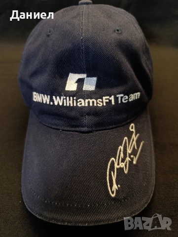 Винтидж шапка BMW Williams F1 Team Ralf Schumacher. , снимка 2 - Шапки - 51315353
