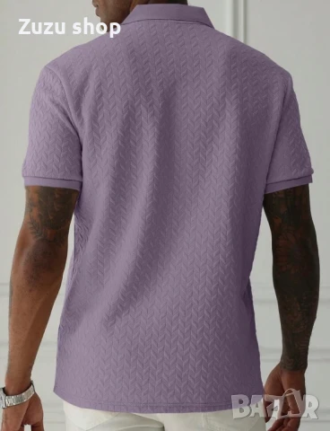 Мъжка тениска с яка, снимка 8 - Тениски - 50814350